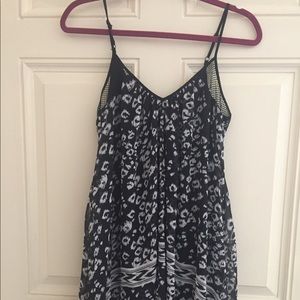 NWOT Express black and white flirty dress